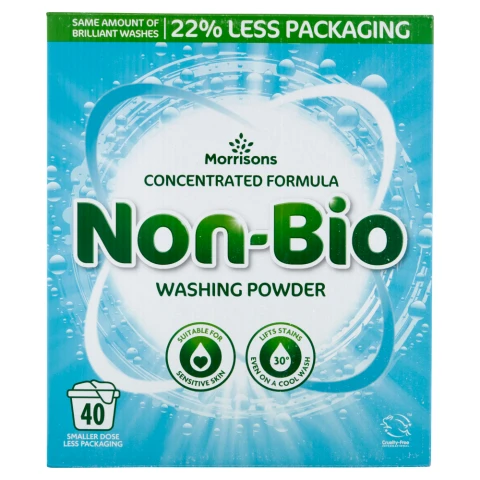 Morrisons Non-Bio Washing Powder 2kg
