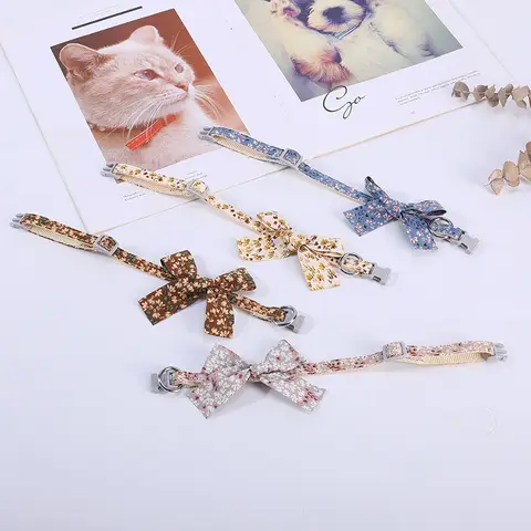 Collier pour animal de compagnie Meowmagic avec nœud papillon