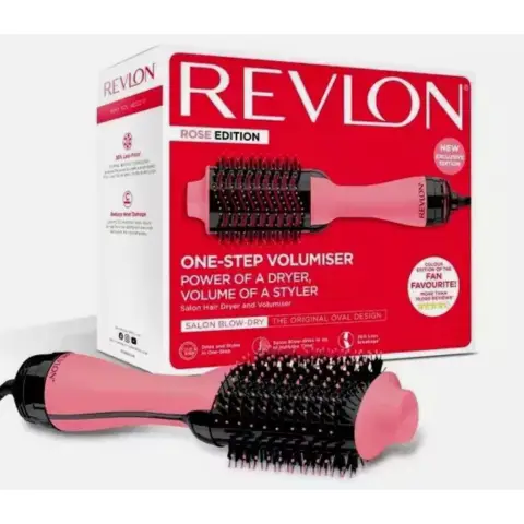 Revlon one step volumiser rose pink