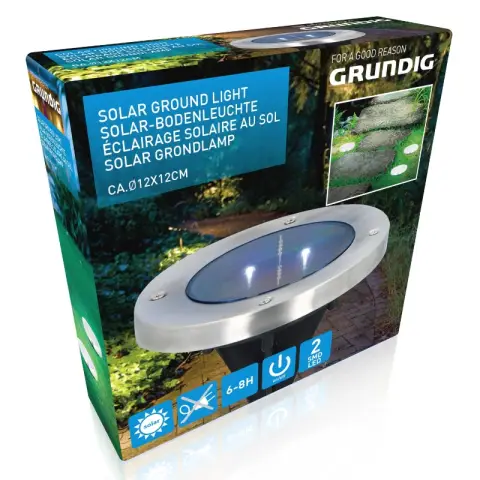 Solar-Bodenstrahler LED
