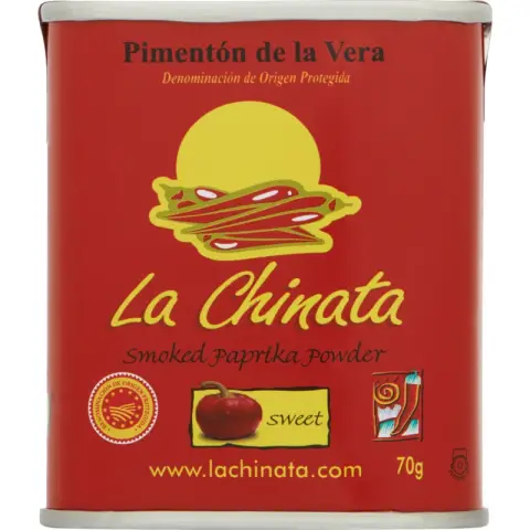 La Chinata Poudre de paprika fumé sucré La Chinata 70g