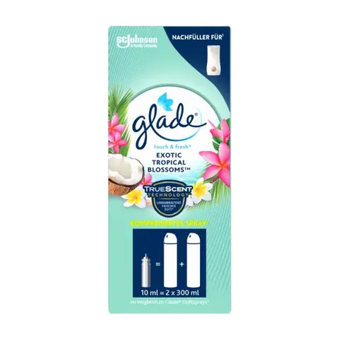 Glade Touch&Fresh Minispray NF exotische Tropenblüte