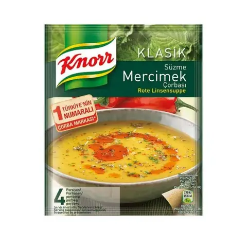 Knorr Linsensuppe 76g Türkisch [Neuheiten](Best Before2026-02-08)