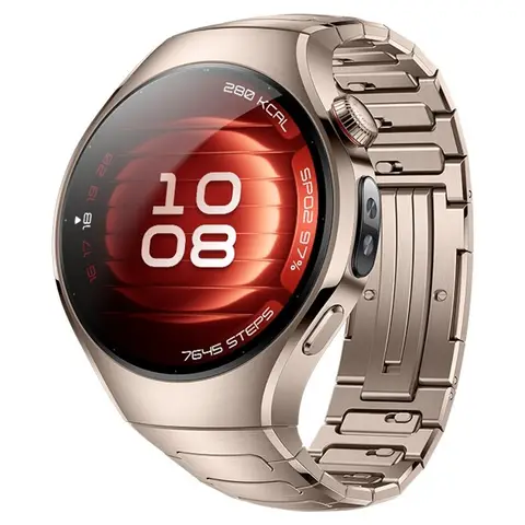 Huawei Watch 5 42mm (Soc-L29M) Sandgold mit Titanarmband