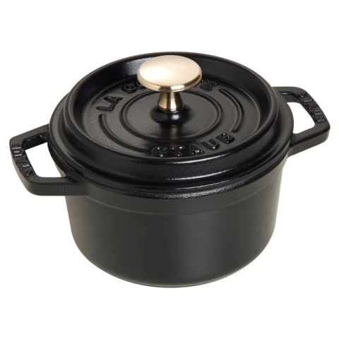 Staub Cocotte Gusseisen-Schmortopf mit Deckel – 14 cm – 800 ml
