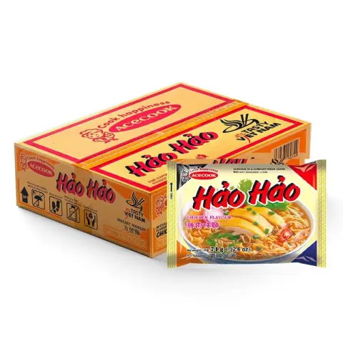 HaoHao Instant-Nudeln Huhn 30 x 74g 1 Kiste
