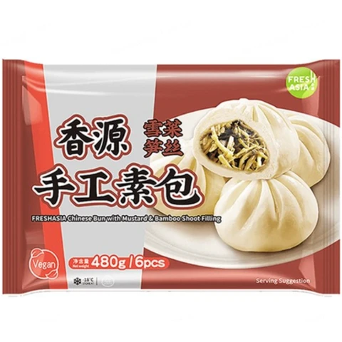 Freshasia Shredded Salted Vegetable Bamboo Shoots Buns 480g
