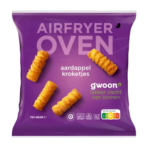 Gwoon O&A Aardappel Kroketjes 750g