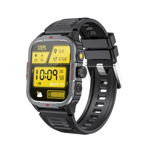Smartwatch G129 Black Outdoor Sports Watch - Black