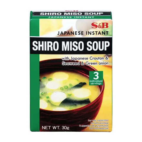 S&B Instant Shiro Miso Suppe 30g