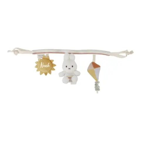 Little Dutch Miffy Vintage Sunny Stripes Car Seat Toy