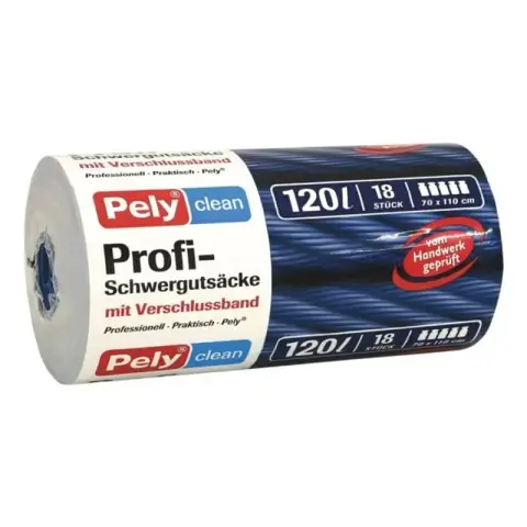 Pely Clean Profi Schwergutsäcke mit Vb 120L