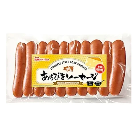 Nipponham Japanese Style Pork Sausage 185g With Cheese NPH 日式芝士脆皮肠 185克