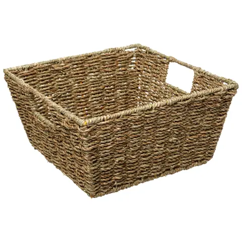 Reed Storage Basket 31x15cm