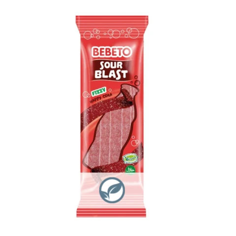 Bebeto Sour Blast Happy Cola 180g