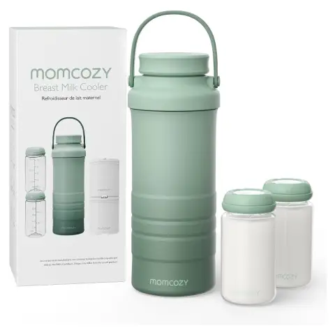 Momcozy Outdoor Series Breast Milk Cooler, 22oz Capacity, 2-Piece Set