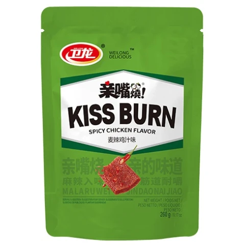 WL Kiss Burn Gluten Snacks- Spicy Chicken