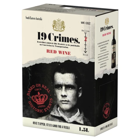 19 Crimes Red Blend 1.5l