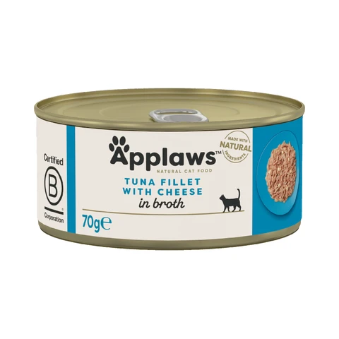 Applaws - Nassfutter für Katzen 70 g - Thunfisch und Käse