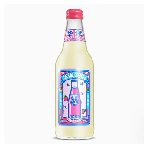 Huayang1982 Huayang 1982 Saft-Limonade mit Litschi-Geschmack, 358 ml