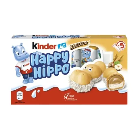Kinder Happy Hippo Hazelnut 5-pack 5 x 20.7 g