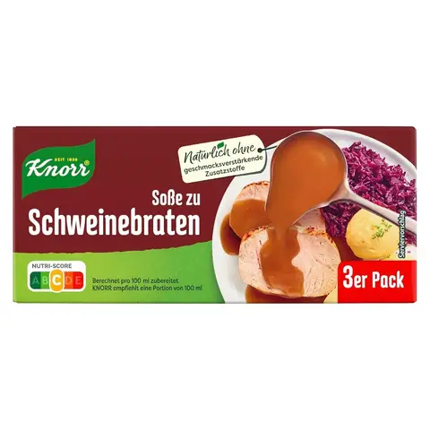 Knorr Schweinebratensauce 3 x 250 ml