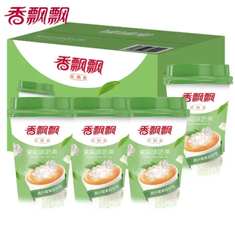 Xiang Piao Piao Classic Milk Tea - Jasmine Flavour 80g 香飘飘茉莉味奶茶73g