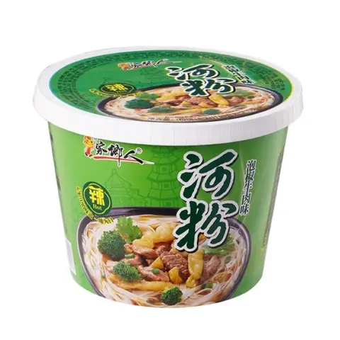 Jiaxiangren Vermicelles de bœuf de rivière au goût de piment mariné 115 g