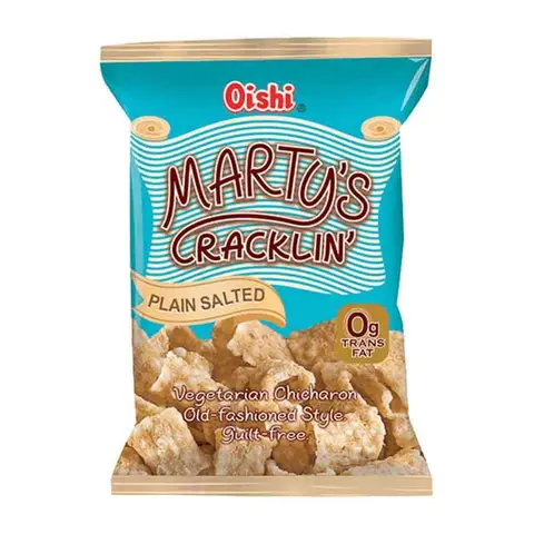 Oishi Marty's Crackling gesalzen Chicharon 90g