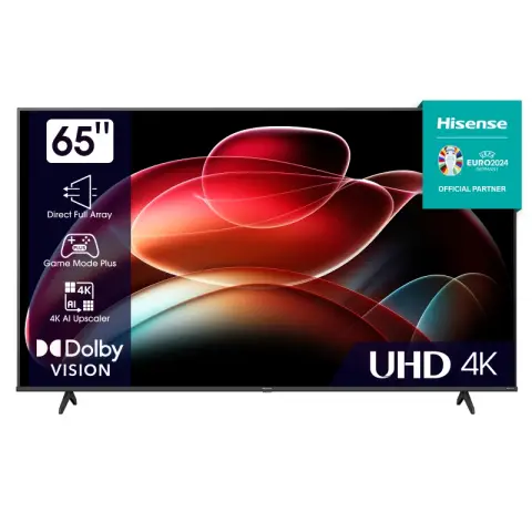 Hisense 65A6K  65" 4K Ultra HD UHD VIDAA Smart TV  Wi-Fi  Black 65inch