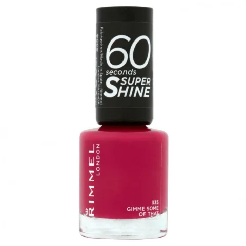 RIMMEL LONDON 60 SECONDS SUPER SHINE NAIL POLISH 8ml 335