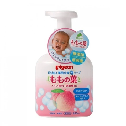 Pigeon Perzikwater Badschuim 450 ml