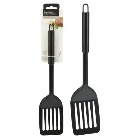 Spatel Edelstahl 33 cm Schwarz