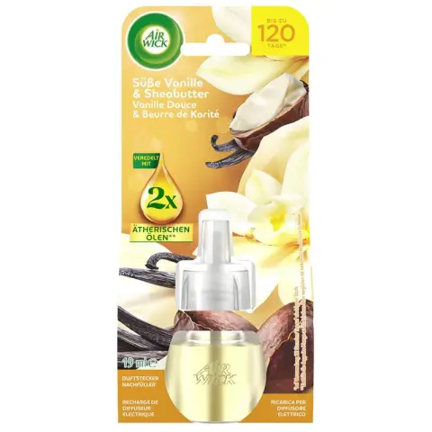 Airwick Duftstecker Nachfüller Süße Vanille & Sheabutter