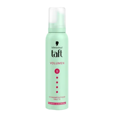 Schwarzkopf taft Styling Mousse Volume Thinning Hair Hold Level 5