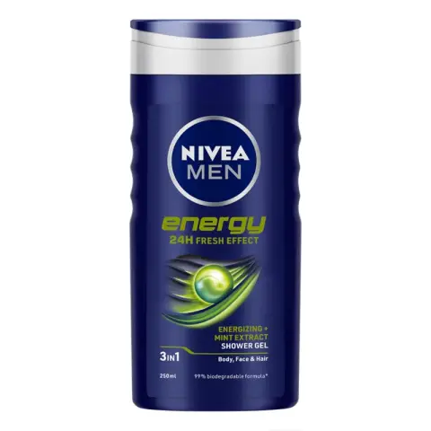 Nivea Men Shower Gel - Active Energy 250 ml