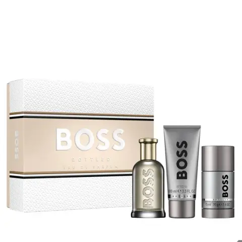 Hugo Boss Bottled Eau De Parfum Giftset 275 ml HUGO Three Piece Set