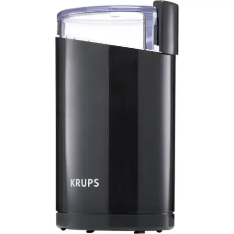 Krups One-Touch Koffie- en Specerijenmaler Chopper 200W 12 Kopjes Zwart