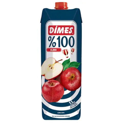 Dimes Jus de pomme 100 % Dimes 1 L