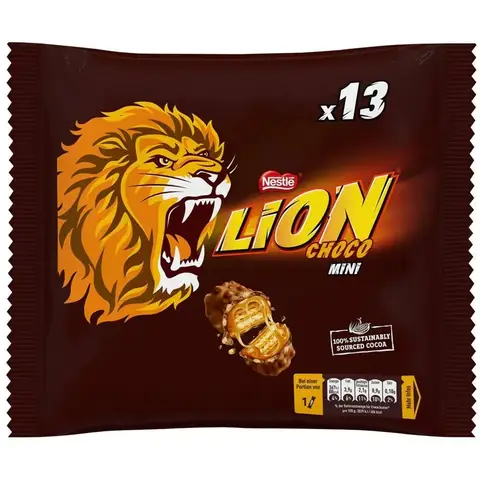 Lion Mini Schokolade 13 Stück 234g