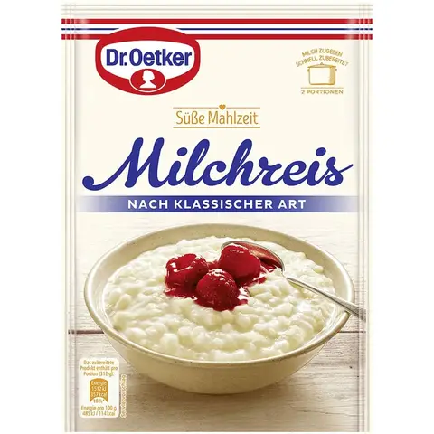 Dr. Oetker Sweet meal Classic milk rice 125g