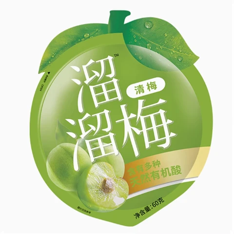 Prune verte aigre-douce Liuliumei 60g/sachet