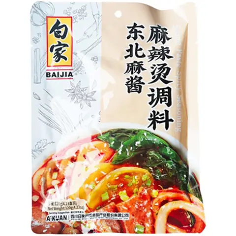 BJ Sesame Paste Spicy Seasoning 白家东北麻酱麻辣烫调料120g