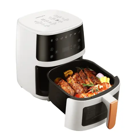 Royalstar Airfryer 5L Easy View Smart Digital Touchscreen White
