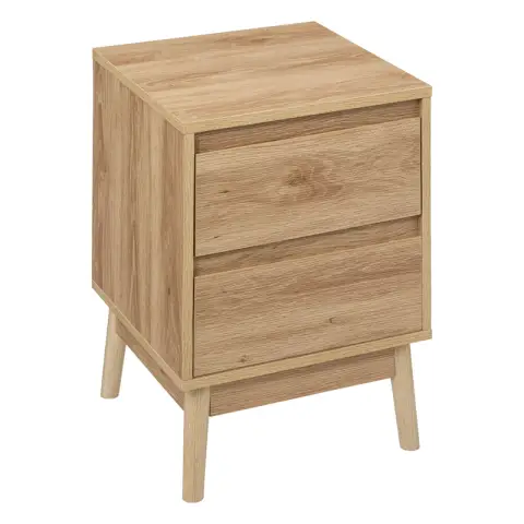 Nachttisch mit 2 Schubladen Abana