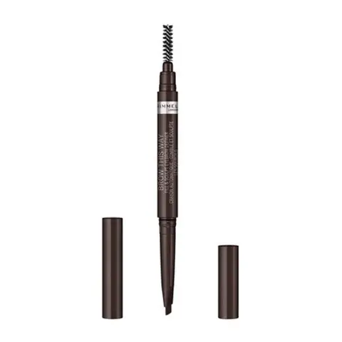 Rimmel Brow This Way Eyebrow Pencil 03 Dark Brown 0.25g