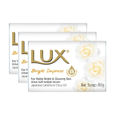 lux Seife 3x80g Bright Impress