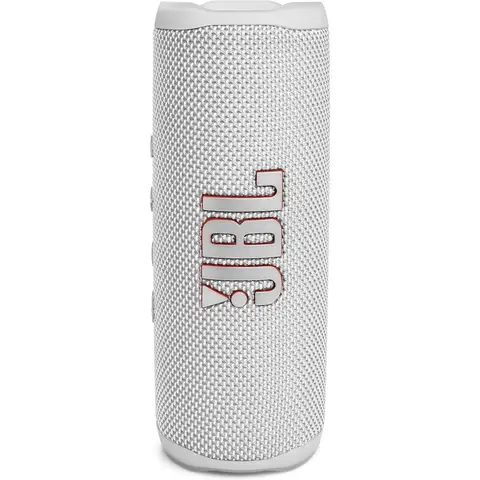 JBL Flip 6 Portable Bluetooth Speaker with 2-Way Speaker System and Powerful JBL Original Pro Sound, Up to 12 Hours of Playtime, White
