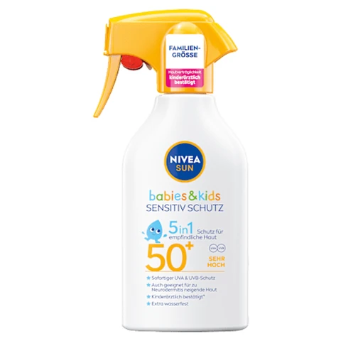 NIVEA Sun Babys & Kinder Sensitiver Schutz & Pflege SPF 50 270 ml