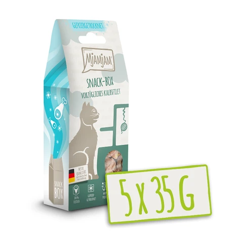 MjAMjAM - Snack-Box - Exquisite veal fillet 35g*5